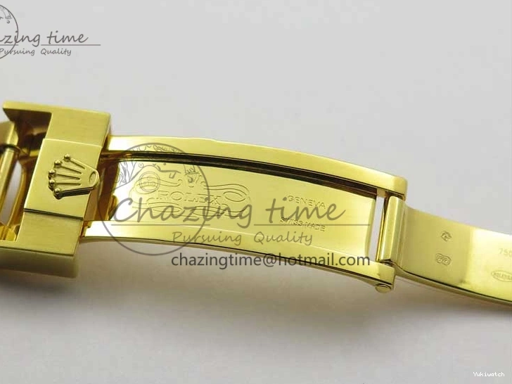 Wrapped YG 116610 Wrapped A2836 Edition ROF Submariner LV YG Green Bracelet on Best Dial 0422